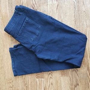(12) d.jeans Dark Wash Cotton Blend Bootcut Denim Jeans